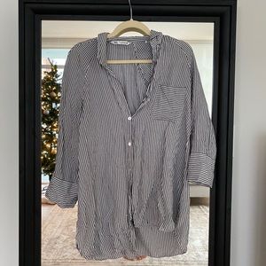 Pinstripe shirt
